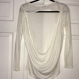 TOBI BRAND NEW CUT OUT BACKLESS SHIRT